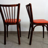 Suite of 6 chairs Baumann 50s