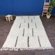 Tapis berbère beni ouarain graphique 200 x 300 cm