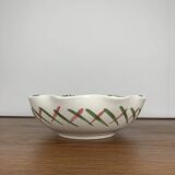 AMANO Vintage Floral Pattern Ceramic Salad Bowl