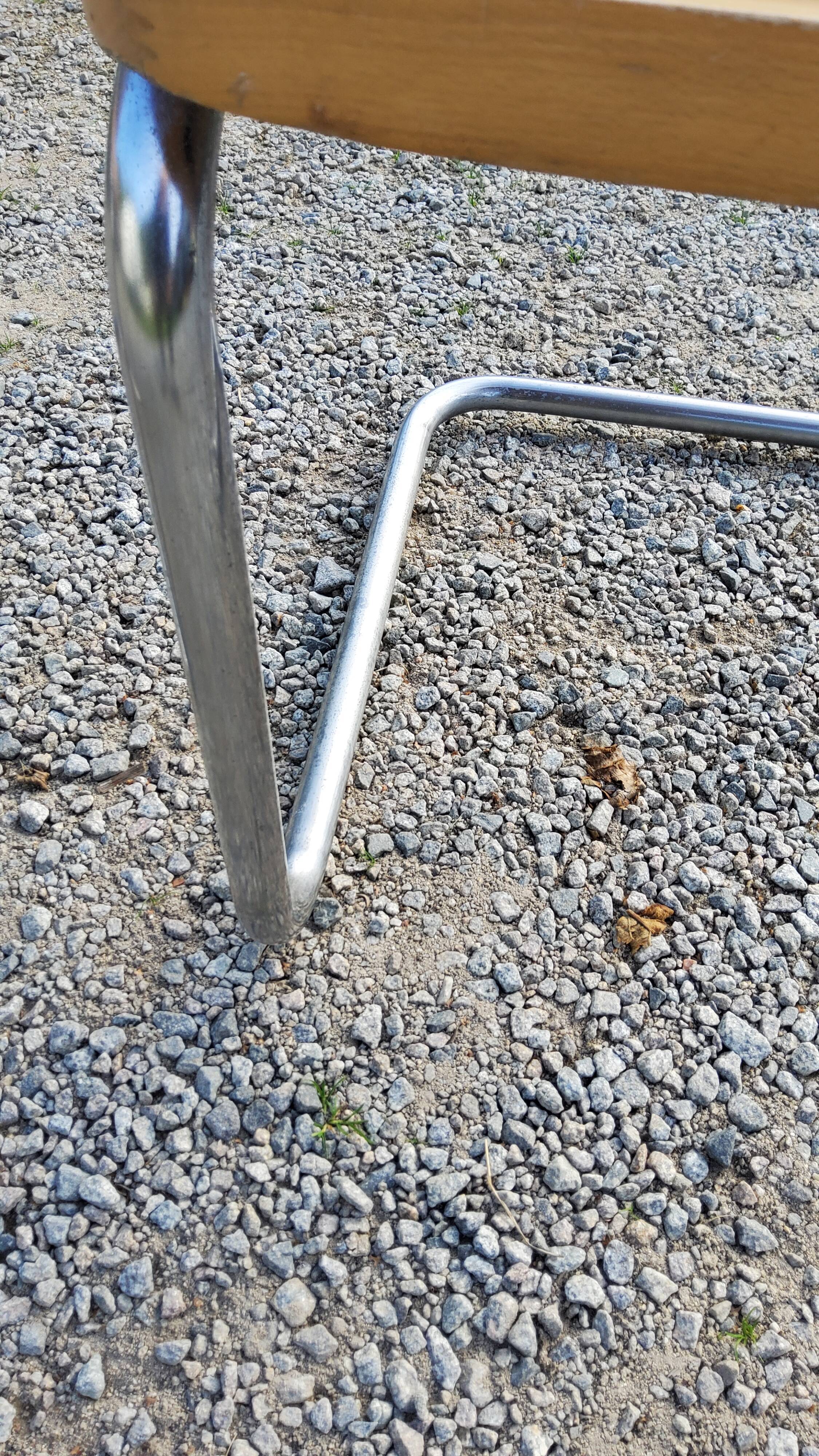 Set of 2 chairs by Marcel Breuer Cesca b32 edition of the 70s