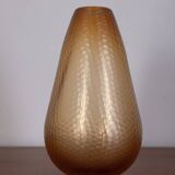 LARGE VINTAGE MURANO GLASS VASE FROM THE 1950S DESIGNED SCARPA FOR VENINI