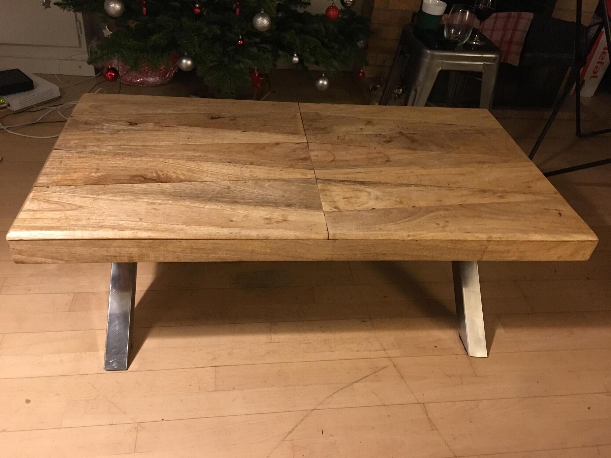 Table basse industrielle