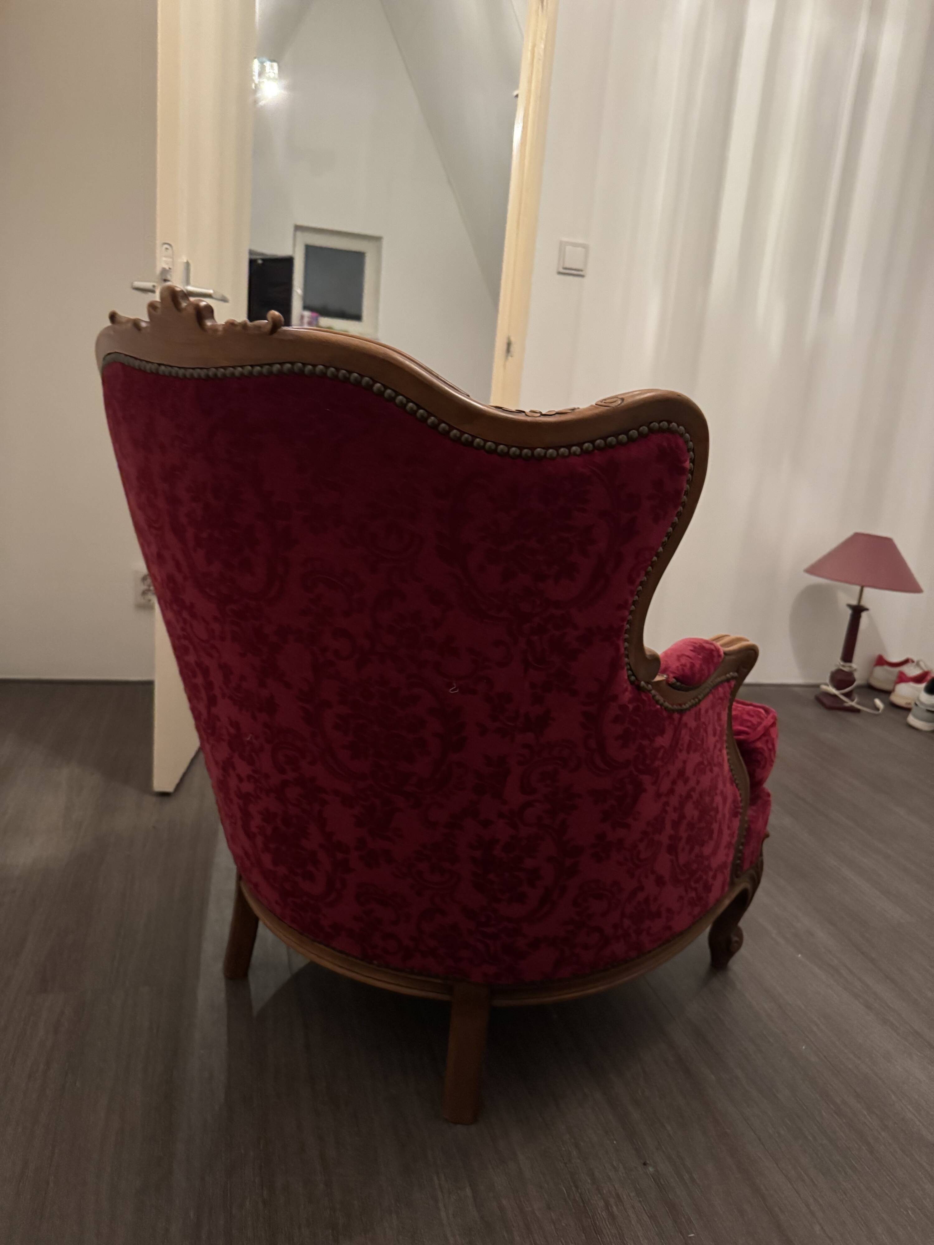 Louis XIV Vintage Antique Armchair