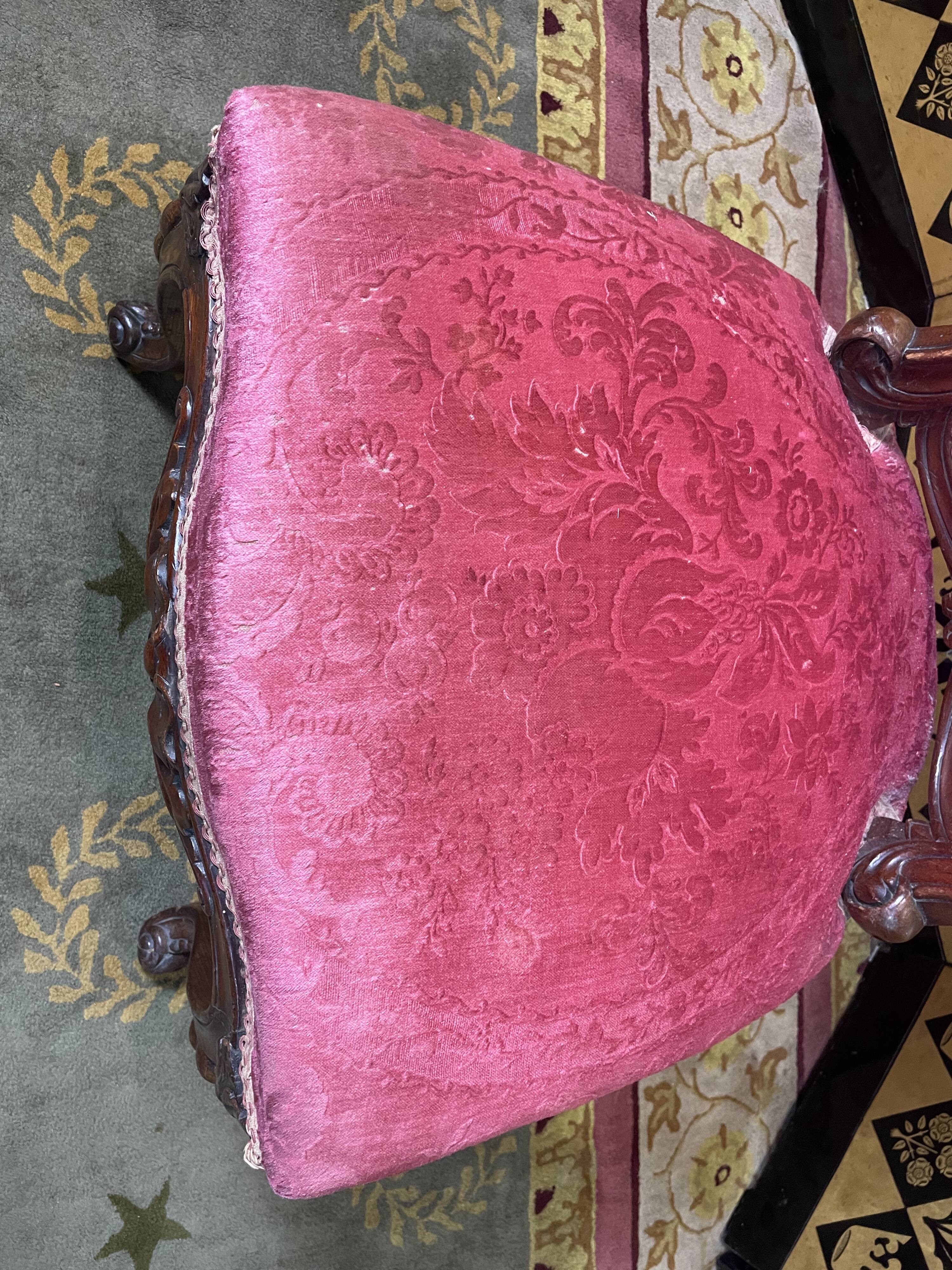Fauteuil chauffeuse époque Napoléon III