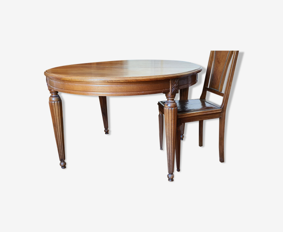 Table en merisier massif