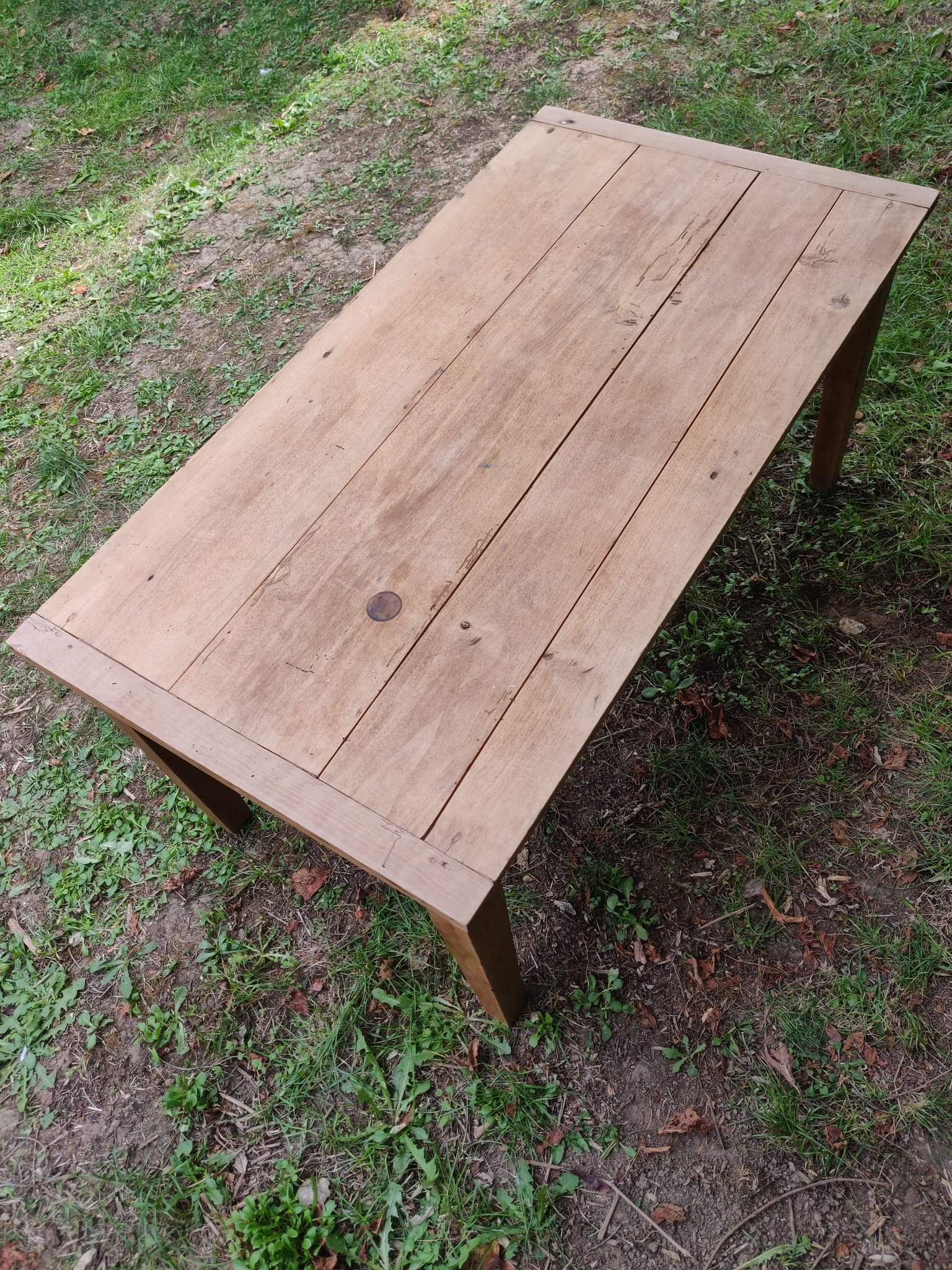Old farmhouse table