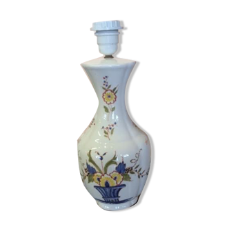 Lampe en porcelaine