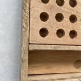 wooden storage box for tools