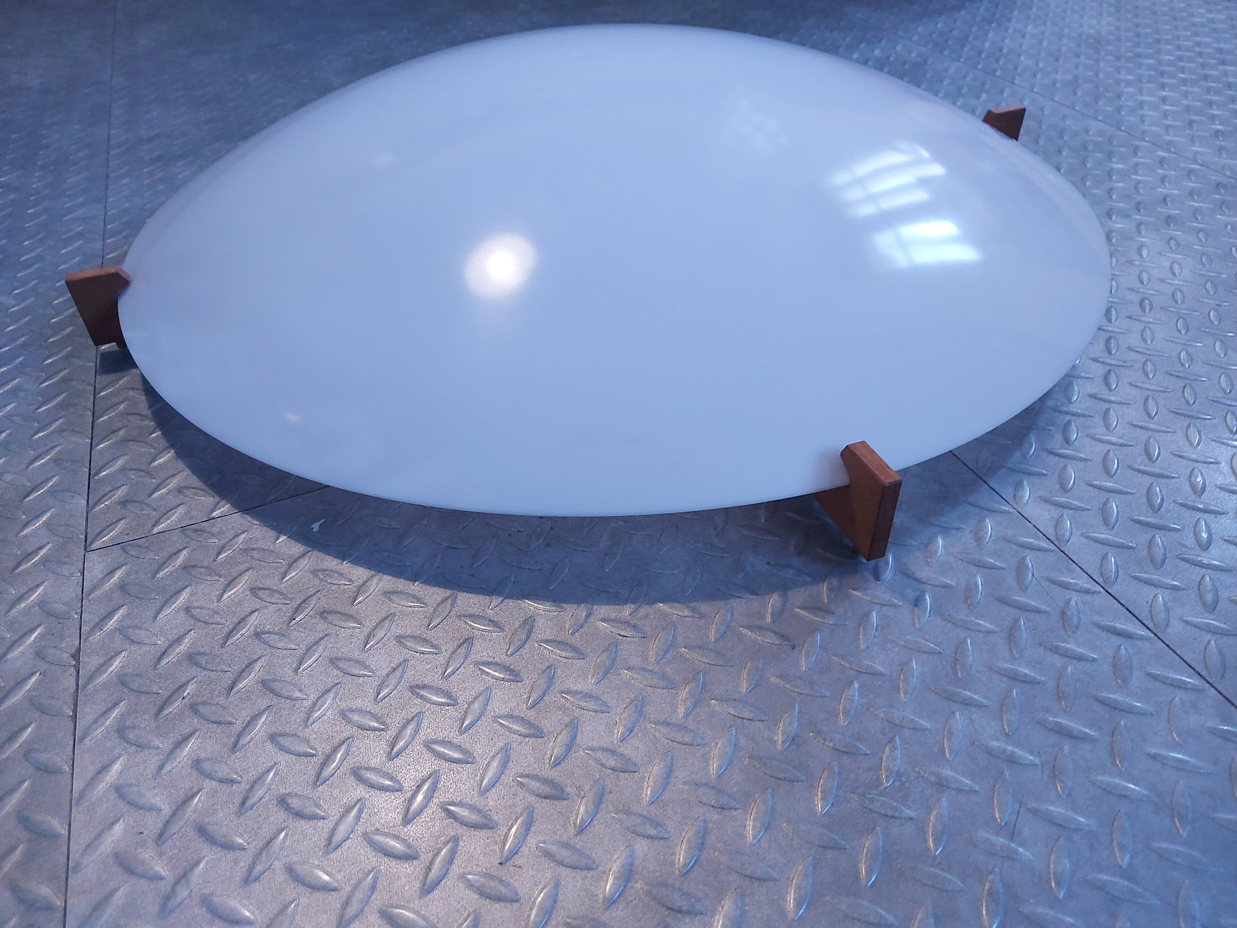 Plafonnier, lustre design Scandinave Osten Kristiansson pour Luxus