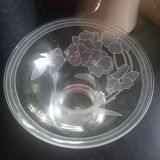 Vase vintage en verre Léonard pour Hutschenreuther