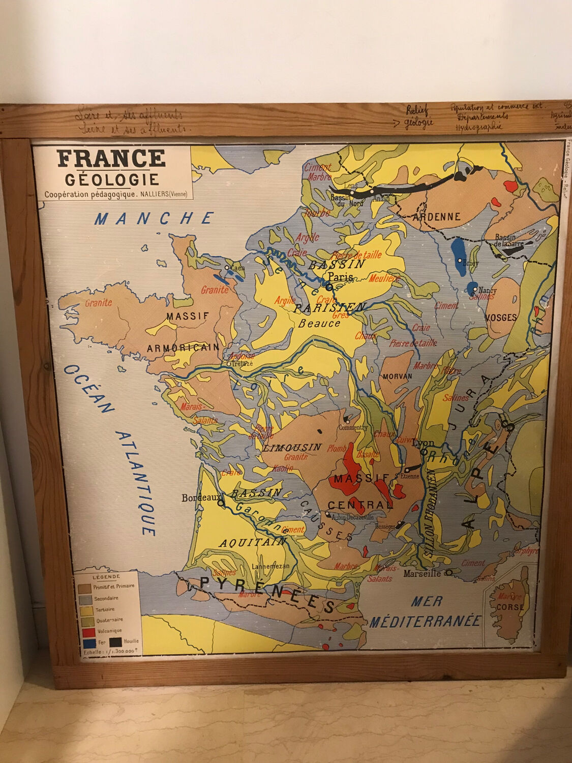 Carte géographique
