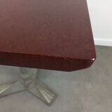 Parisian Art Deco bistro pedestal table