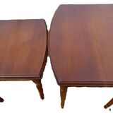 2 Built-in side tables in solid cherry wood – Very good condition