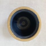 Blue pot in glazed stoneware - Bourdon Frères Paris