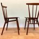 Set of four mid-century design wooden dining chairs by TON - 1960s