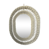 Miroir rotin