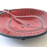 Ceramic Apple Plate | 1960s | Jasba West Germany