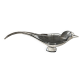 grande coupe oiseau en cristal