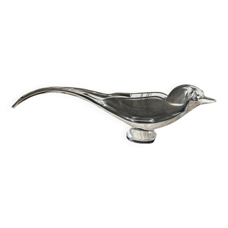 large crystal bird bowl