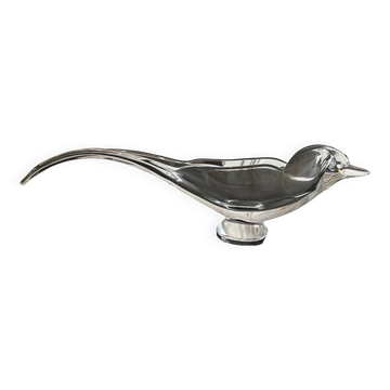 grande coupe oiseau en cristal