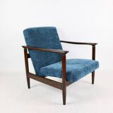 Fauteuil Blue Ocean GFM-142 par Edmund Homa, années 1970