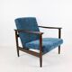 Fauteuil Blue Ocean GFM-142 par Edmund Homa, années 1970
