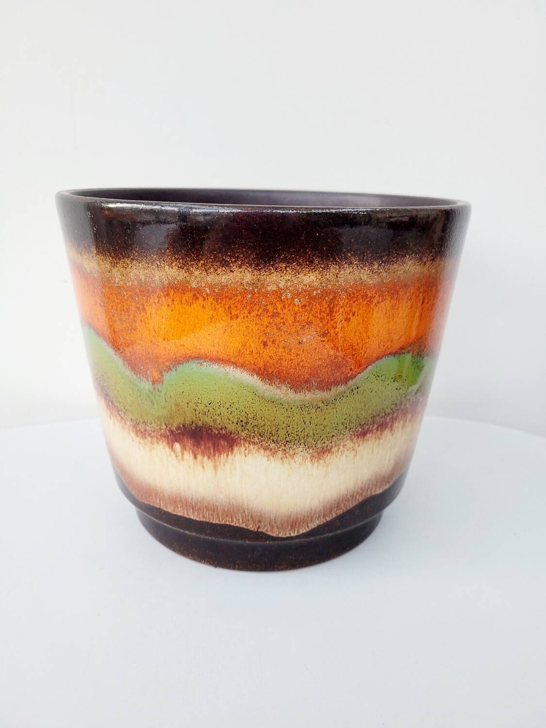 Vintage West Germany plant pot 806-19