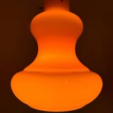 Orange opaline chandelier from the 70s
