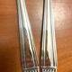 Christofle Alfenide, salad serving utensils in diamond model.