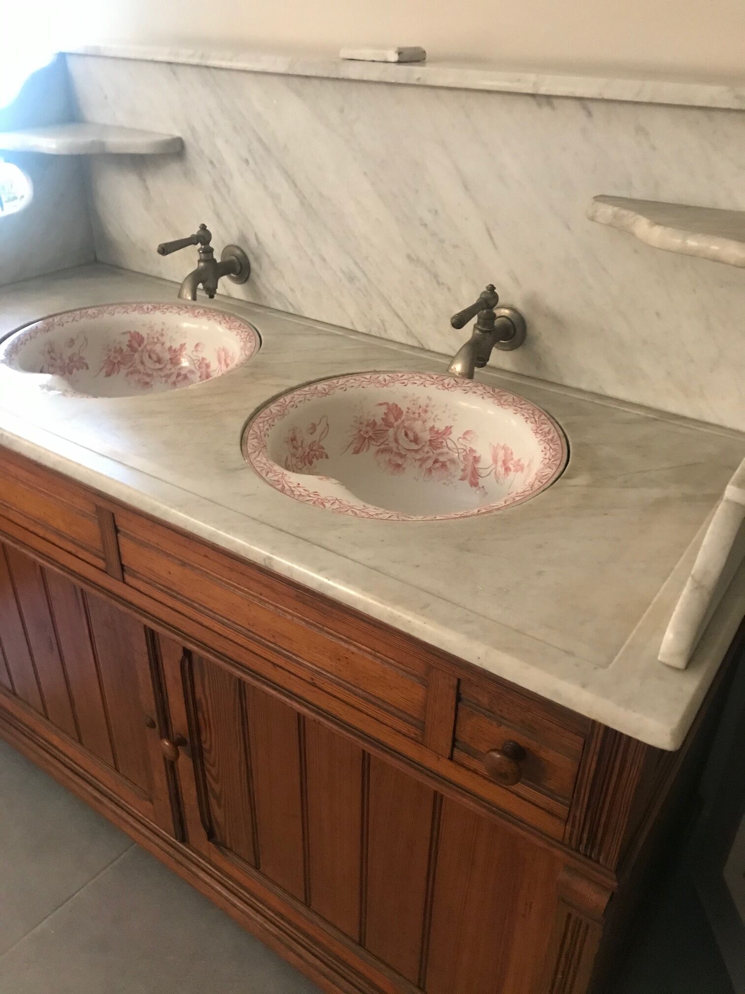 Double bathroom furniture cvas 1900