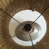 Lampe de grès Accolay 70 abat jour de corde