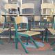 Set of 10 Bauman chairs 1980