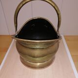 Brass coal bucket