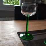 White wine glasses