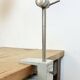 Lampe de bureau industrielle grise d'elektrosvit, 1970s