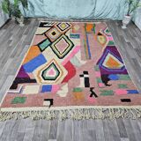 Tapis artisanal en laine du Maroc 3 x 2 m
