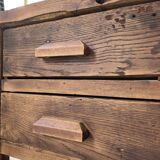 XL central island workbench oak