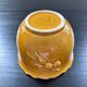 Scalloped bowl with olive decoration
