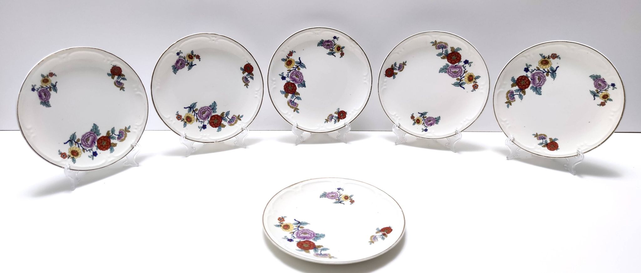 Assiette plate de Guido Andlovitz pour Laveno, Italie