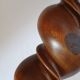 Selette light stand from the 17th century in solid walnut.