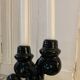 Pair of Vallauris ceramic candlesticks