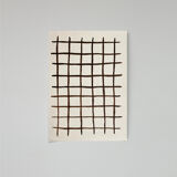 Hand painted abstract wall art 06 - Net