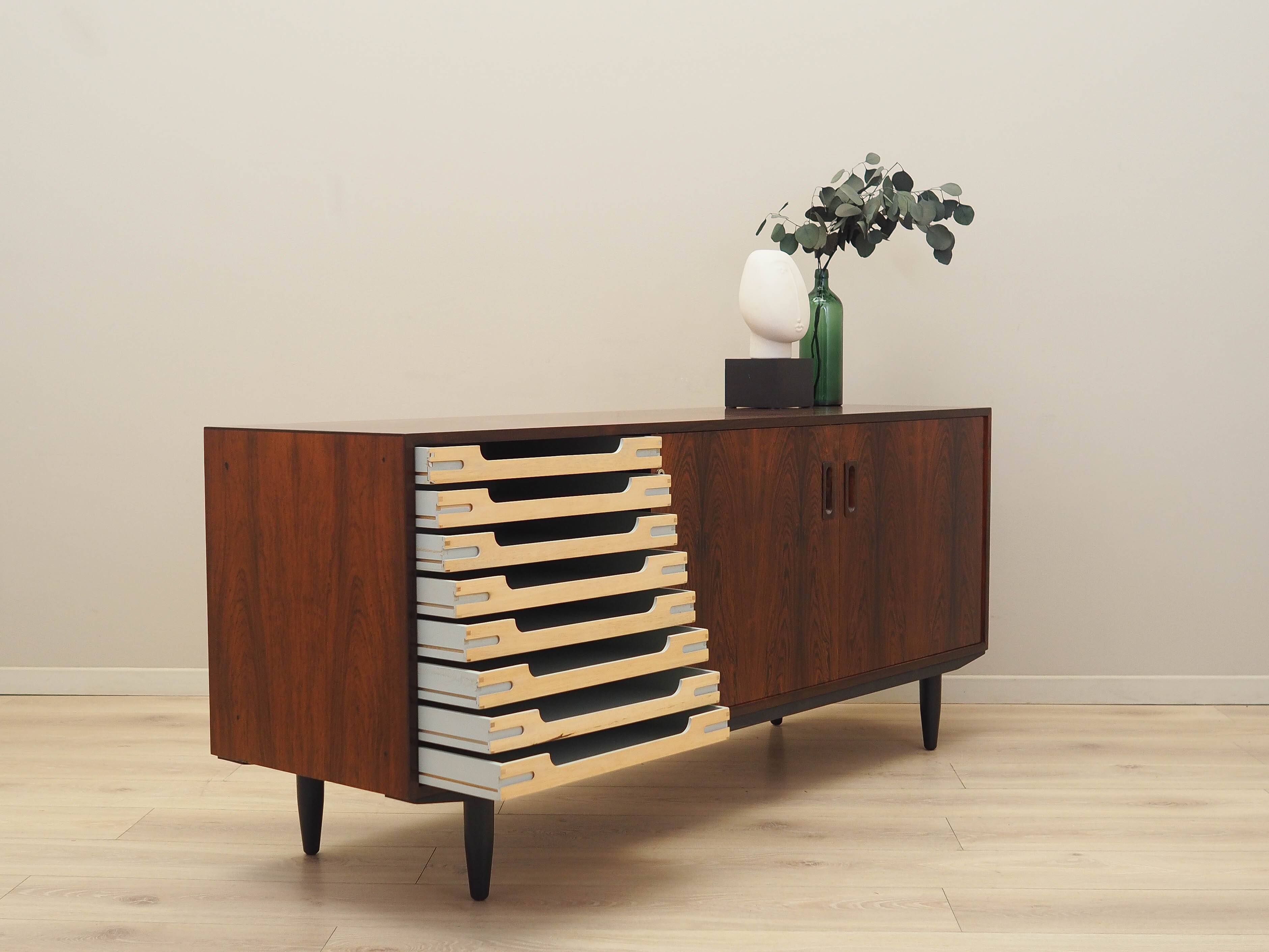 Rosewood dresser, Danish design, 1970s, production: Denmark