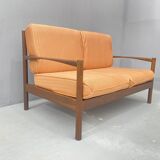 Canapé deux places de style scandinave, années 1980