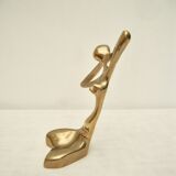 Brass paper press