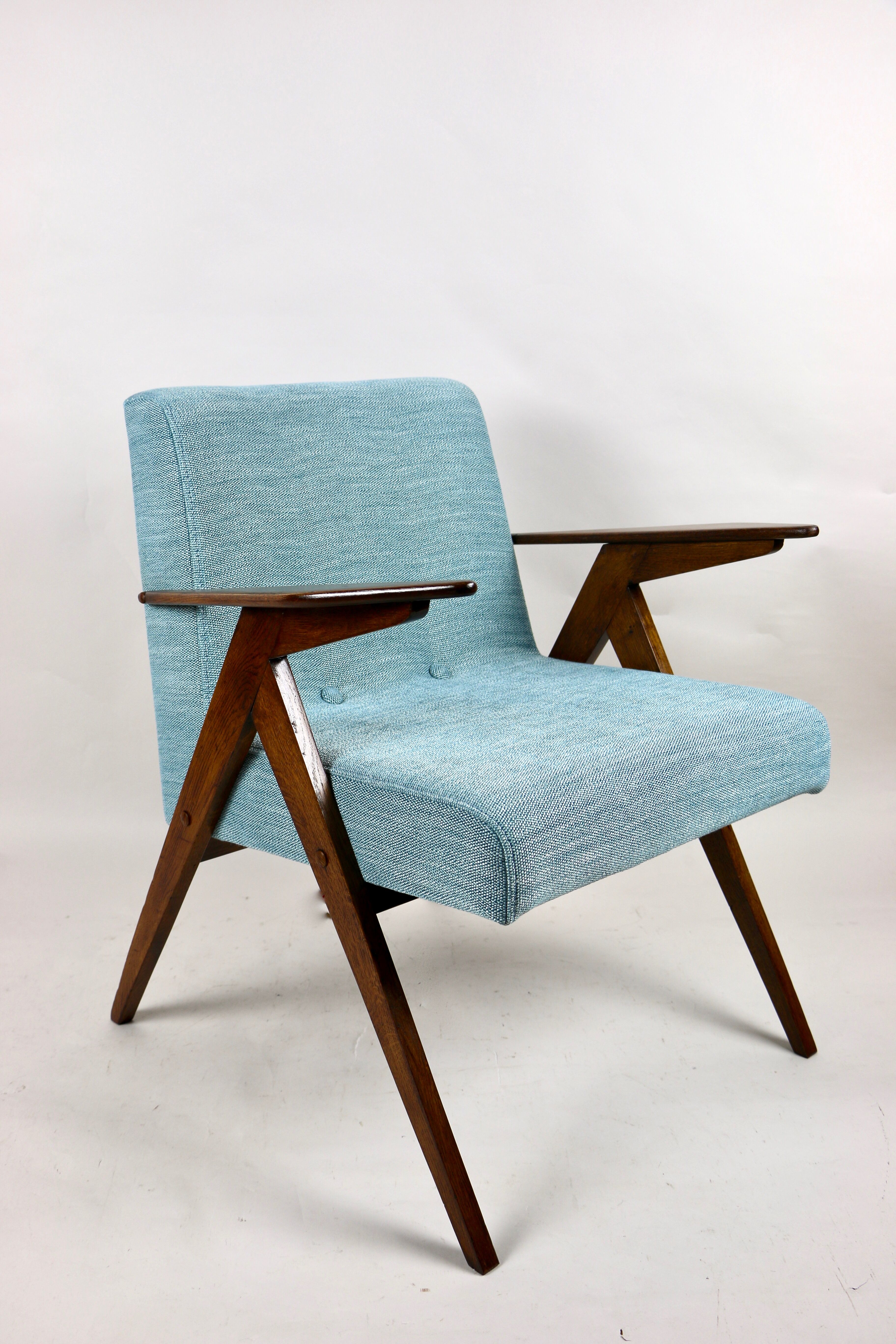 Fauteuil Bunny de Józef Chierowski, années 1970