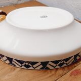 Art Deco Salad Bowl Badonviller