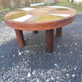Round coffee table. ceramic