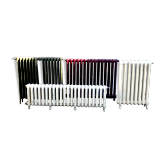 Suite of four cast iron radiators XX century