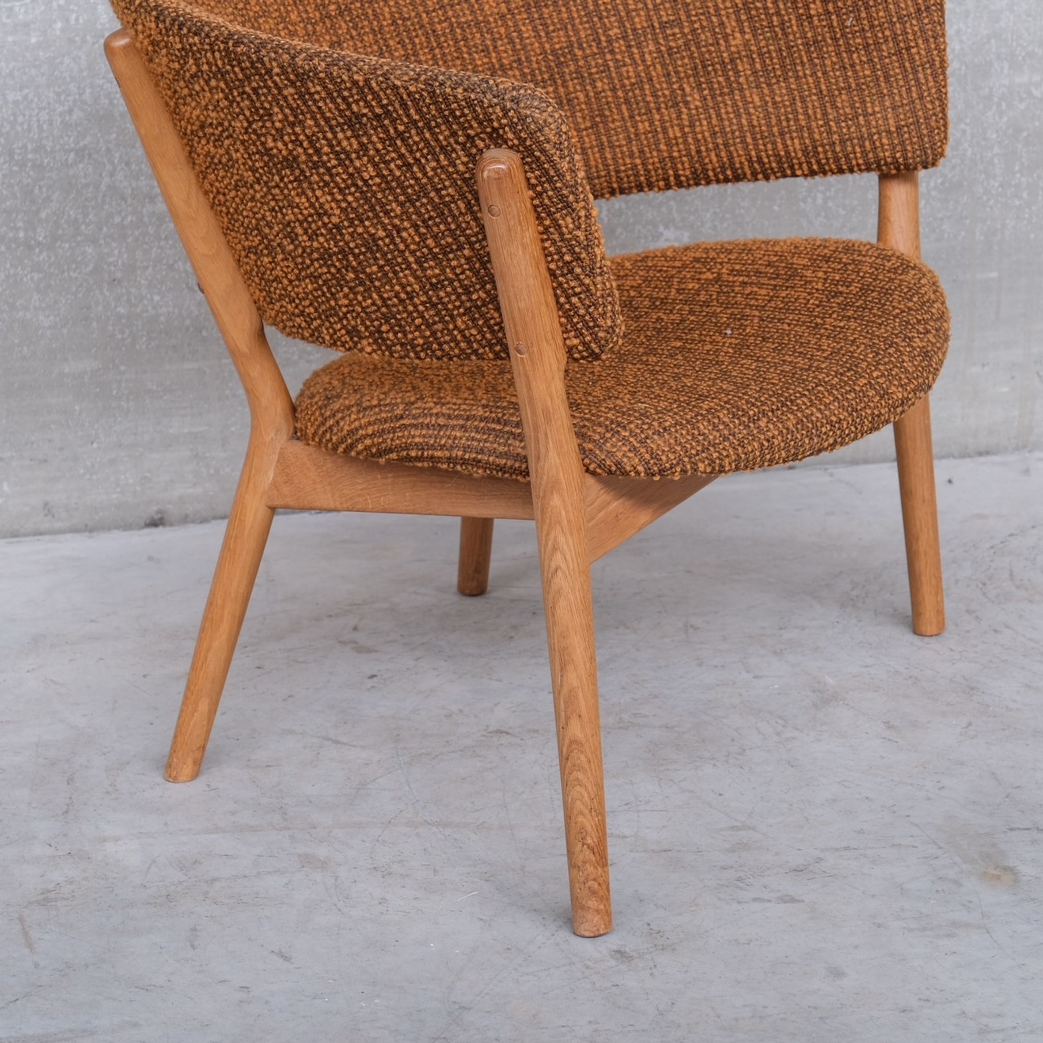 Original Nanna Ditzel ND-83 Mid-Century Open Armchair